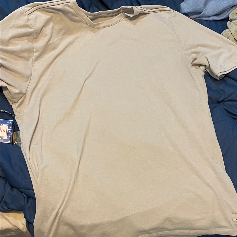 Vuori Men's Tan Short Sleeve Tee